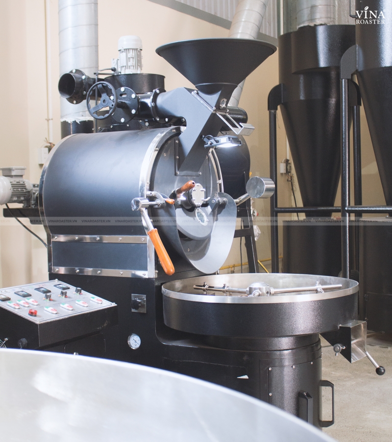 Máy rang cà phê 06KG UG model, VNR - UG6 ( manual & automatic )