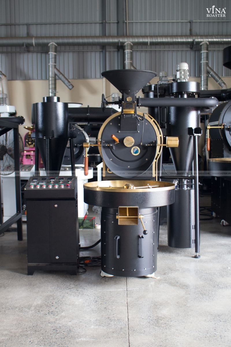Máy rang cà phê 06KG UG model, VNR - UG6 ( manual & automatic )