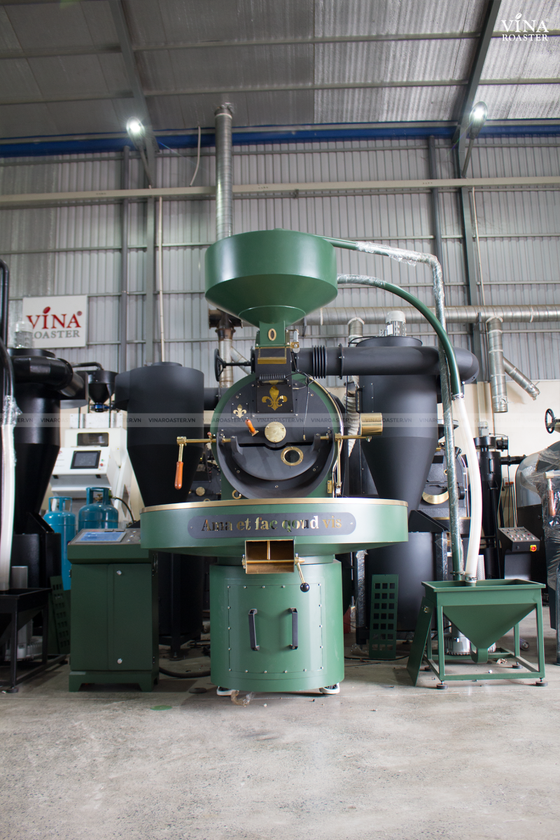 Máy rang cà phê 30KG UG model, VNR - UG30 ( manual & automatic )