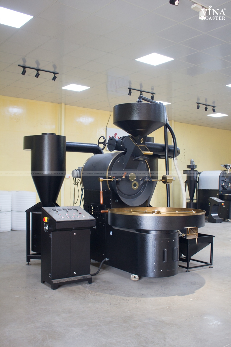 Máy rang cà phê 30KG UG model, VNR - UG30 ( manual & automatic )