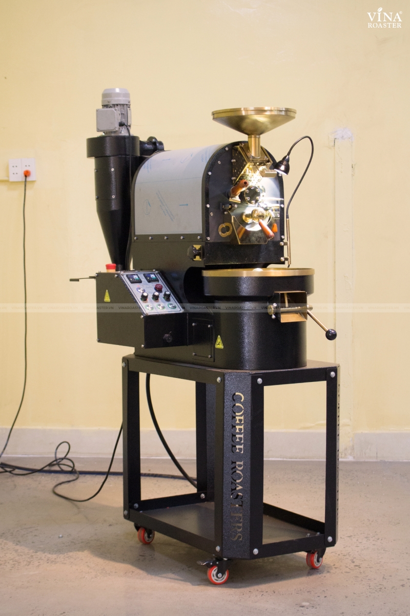 Máy rang cà phê 01KG BRO model, VNR - BRO1
