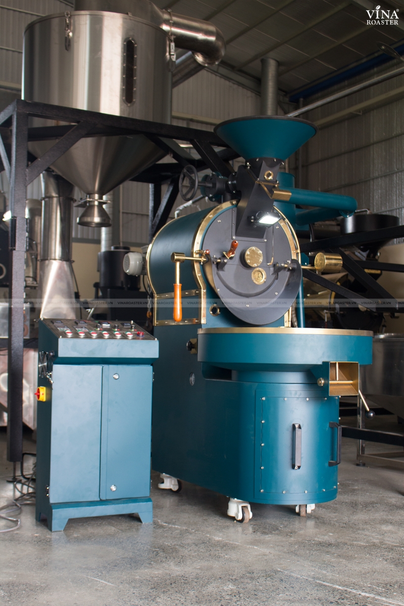 Máy rang cà phê 06KG UG model, VNR - UG6 ( manual & automatic )
