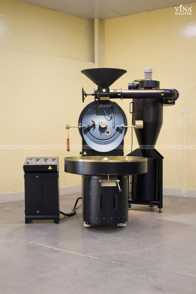 Máy rang cà phê 15KG UG model, VNR - UG15 ( manual & automatic )