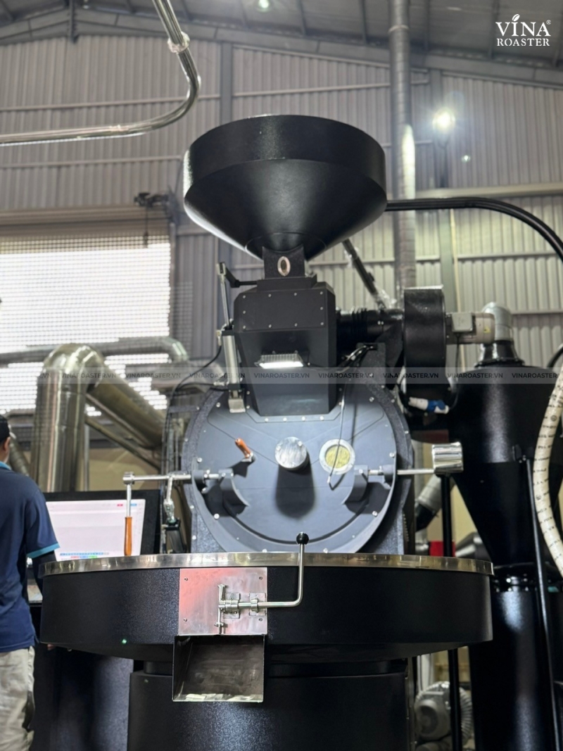 Máy rang cà phê 60KG UG model, VNR - UG60 ( manual & automatic )