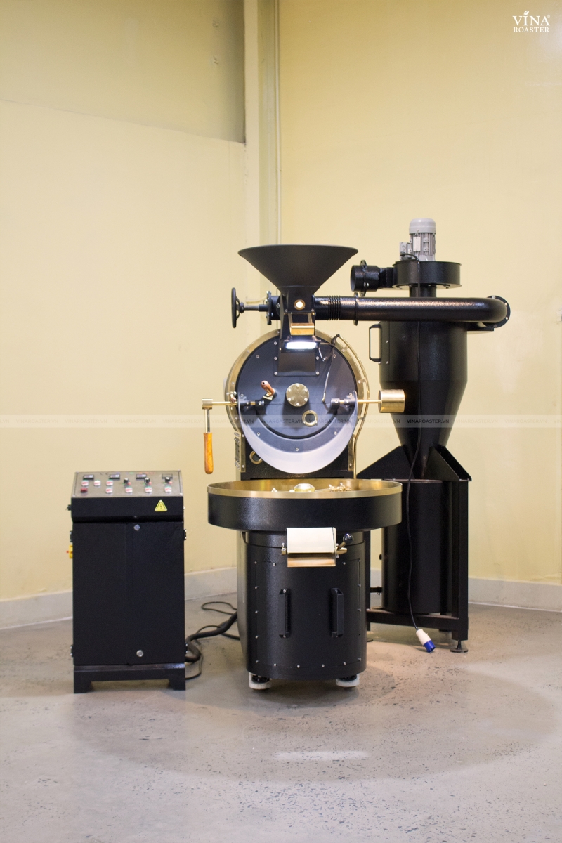 Máy rang cà phê 06KG UG model, VNR - UG6 ( manual & automatic )