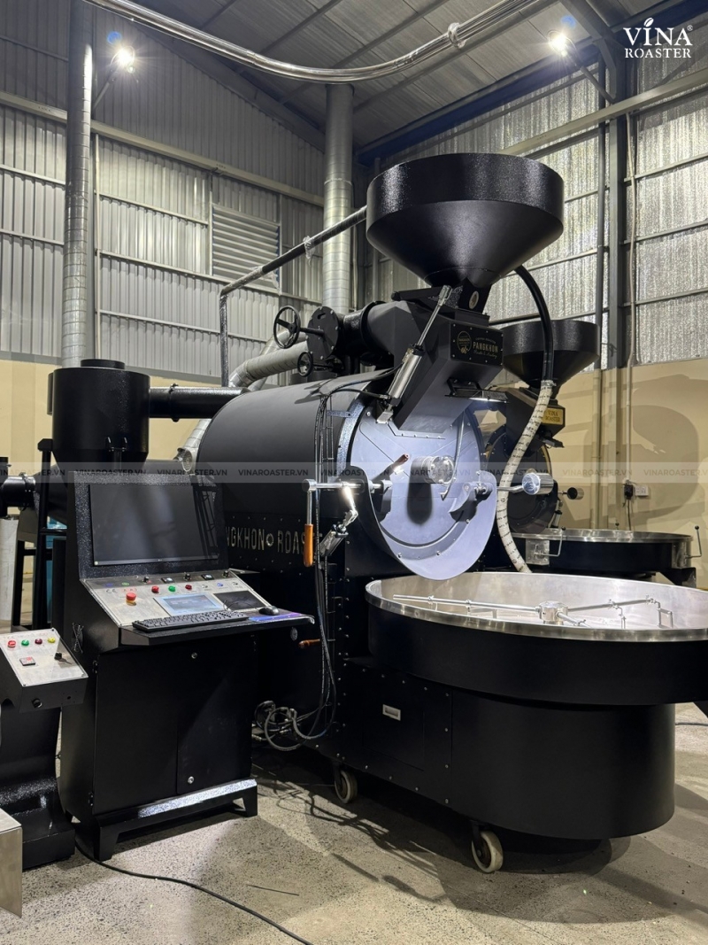 Máy rang cà phê 60KG UG model, VNR - UG60 ( manual & automatic )