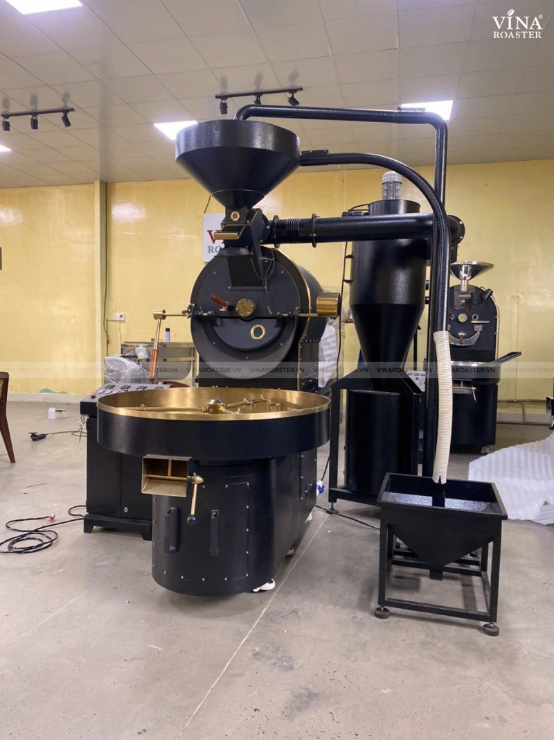 Máy rang cà phê 15KG UG model, VNR - UG15 ( manual & automatic )