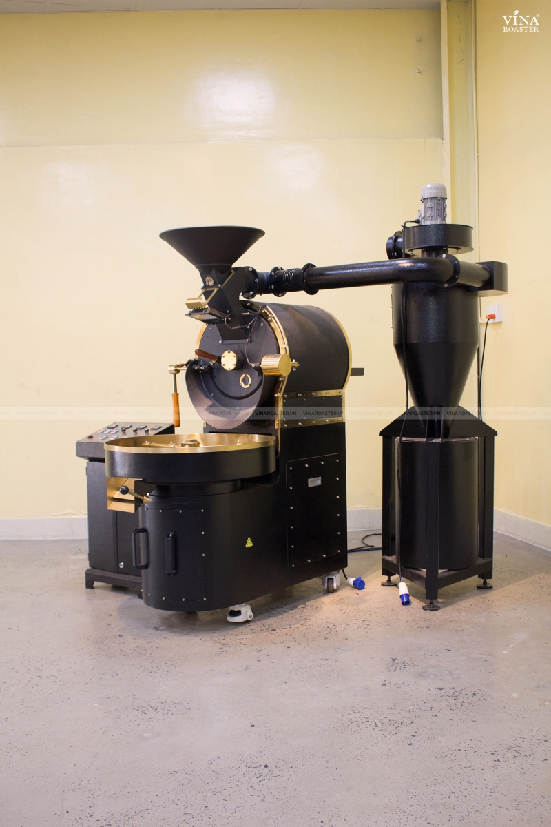 Máy rang cà phê 06KG UG model, VNR - UG6 ( manual & automatic )