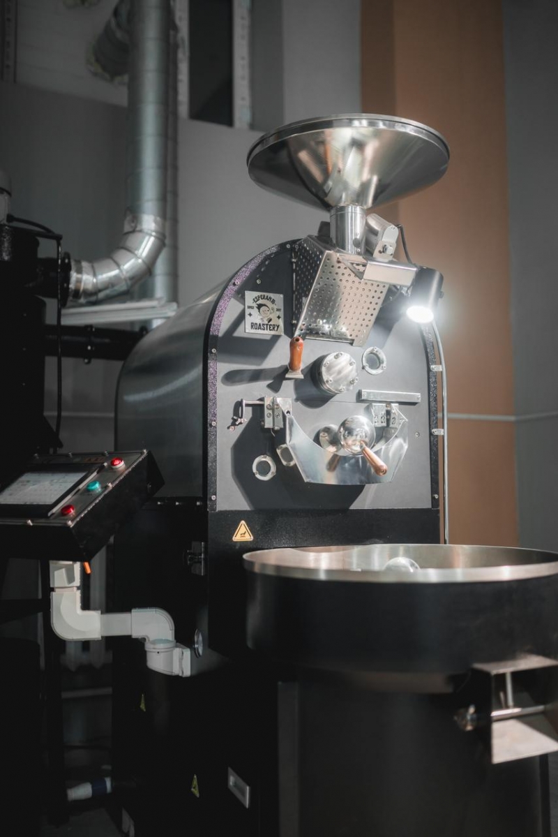 Máy rang cà phê 06KG BRO model, VNR - BRO6 (manual & automatic)