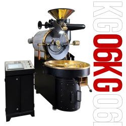 Máy rang cà phê 06KG UG model, VNR - UG6 ( manual & automatic )