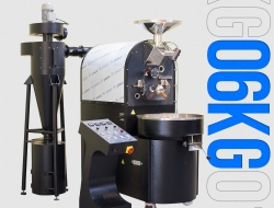 Máy rang cà phê 06KG BRO model, VNR - BRO6 (manual & automatic)