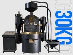 Máy rang cà phê 30KG BRO model, VNR - BRO30 (manual & automatic)