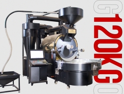 Máy rang cà phê 120KG UG model, VNR - UG120 ( manual & automatic )