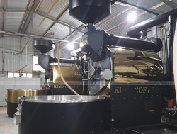 Lắp đặt hệ thống 2 máy rang cà phê 60kg, 120kg cho KIM COFFEE